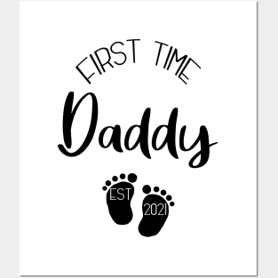 First time daddy 2021 Posters and Art